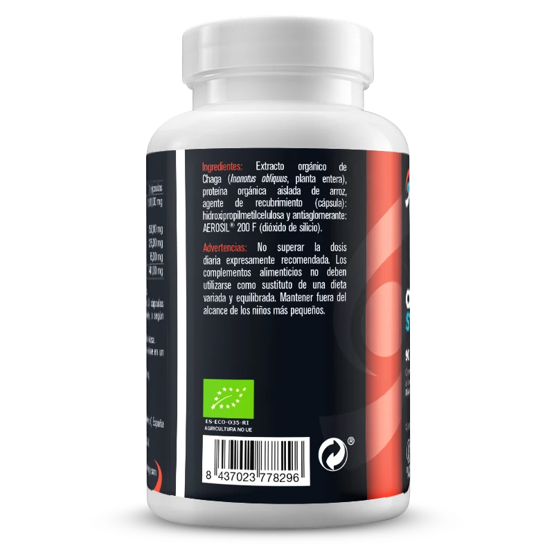 Chaga Synestia (90 cápsulas-780mg) - Imagen 2