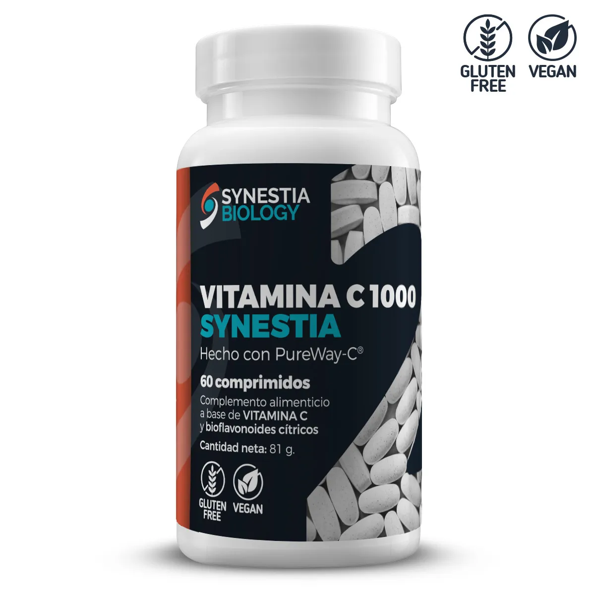 Vitamina C 1000 Synestia Pureway-C® - Imagen 3