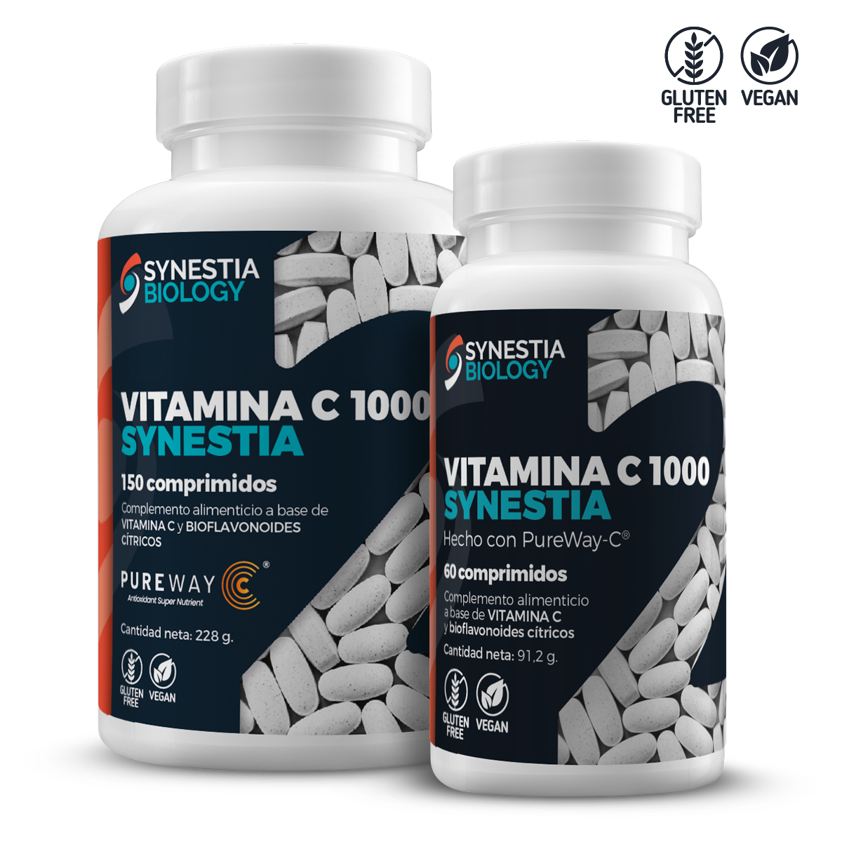 Vitamina C 1000 Synestia Pureway-C®